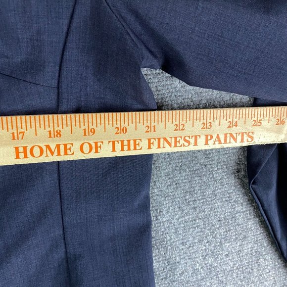 Doc & Amelia by Cintas Button Up Top Large Women's Blue 100% Polyester L - Picture 4 of 11